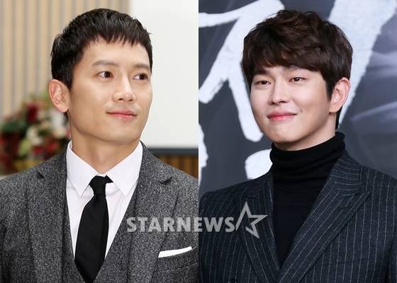 배우 지성(왼쪽)과 윤균상/사진=스타뉴스