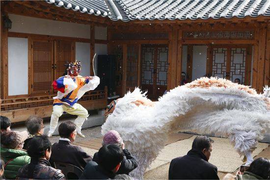 지난해 무계원 정월대보름 맞이 행사