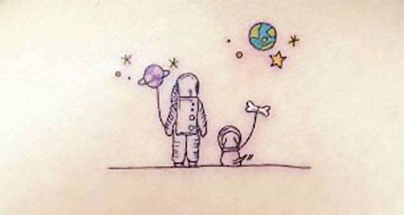 아기자기하고 `알록달록한`감성타투가 유행이다.[사진 타투이스트 김세윤 인스타그램 캡처]