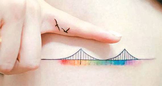 아기자기하고 알록달록한 ‘감성 타투’가 유행이다. [사진 타투이스트 김세윤 인스타그램 캡처]