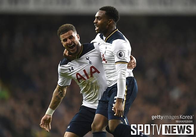 ▲ "요즘 우리 잘하지 않냐." 카일 워커(왼쪽)와 대니 로즈