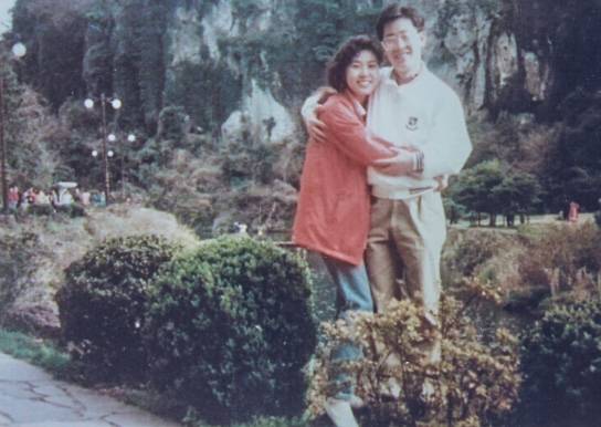 제주도 신혼여행 중에(1991) [여성중앙 3월호]