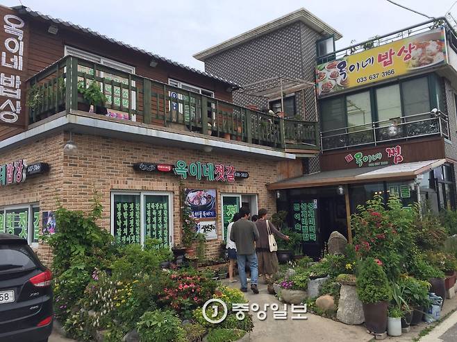 여름이면 꽃들 마당을 가득 채운다(2015년 6월 7일 사진).