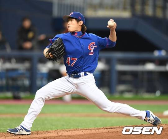 3일 역투하는 대만 천관위.