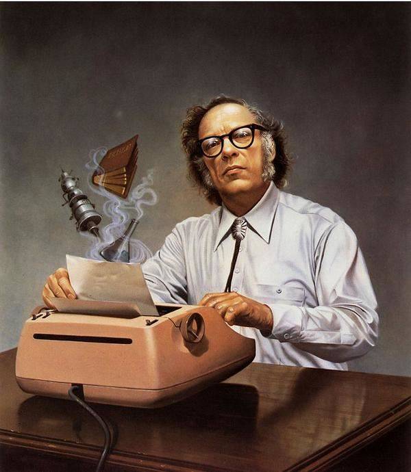 천재적 작가 아이작 아시모프의 상상은 과학계, 그리고 인간 사회에 곧 닥칠 일들에 대한 놀라운 영감을 던져주었다. 그의 SF는 미래에 대한 시뮬레이션인 셈이다.  한국일보 자료사진