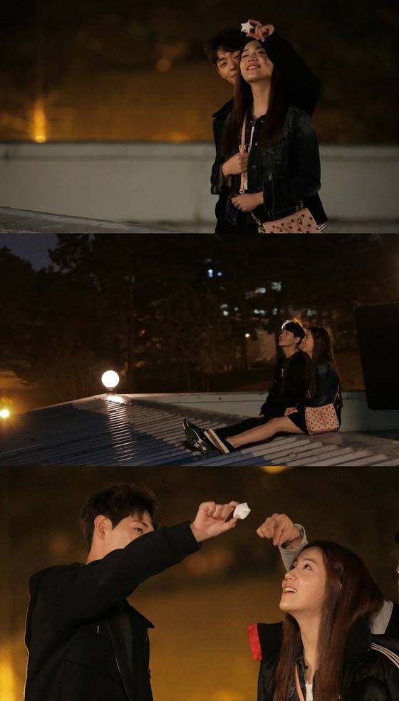 류화영, 신재하의 비하인드컷이 공개됐다. © News1star / 뿌리깊은나무들