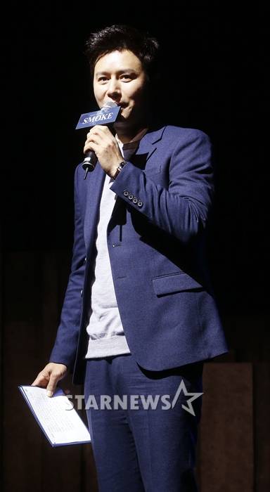 [★포토]김민종, '프레스콜 진행 맡았어요'