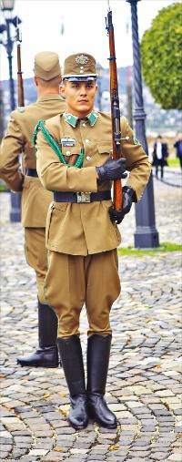 왕궁의 근위병 교대식