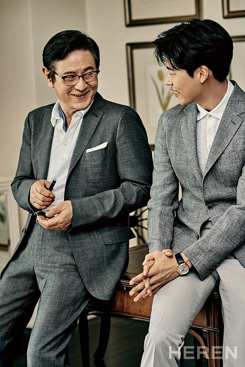 박근형 류준열 사진=에르메네질도 제냐