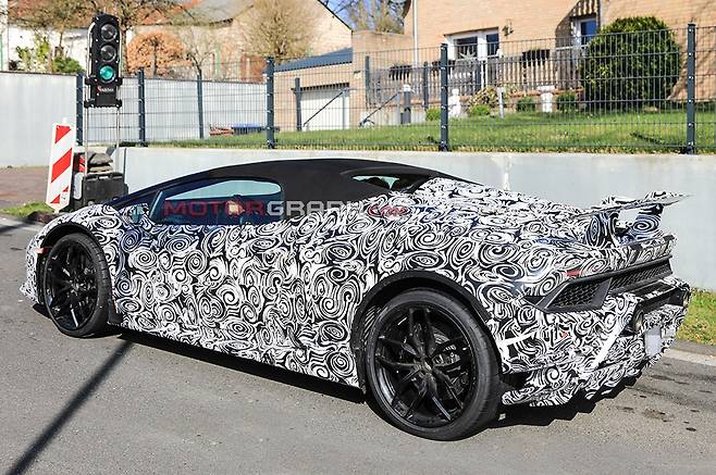 람보르기니 우라칸 스파이더 퍼포만테 시험주행차 (사진제공=Stefan Baldauf)