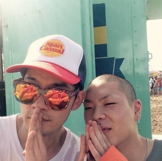 장기하(왼쪽)와 오혁 [사진 장기하 SNS]