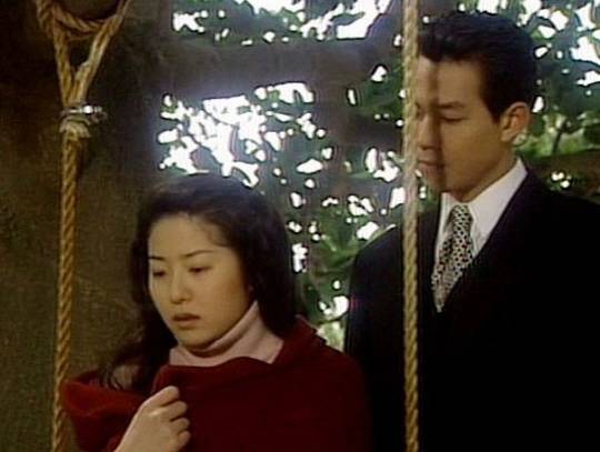 모래시계에서 윤혜린 역할로 출연한 고현정.사진=SBS ‘모래시계’