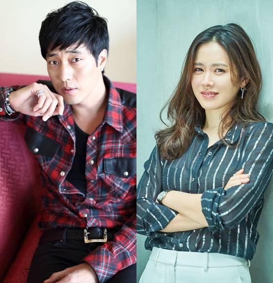 소지섭, 손예진/사진=머니투데이 스타뉴스, 롯데엔터테인먼트 제공