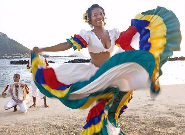 크레올 전통 춤 세가. 모리셔스관광청 제공