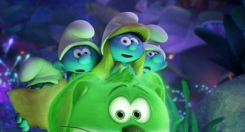 애니메이션 '스머프:비밀의 숲'의 한 장면 [소니픽쳐스 제공]