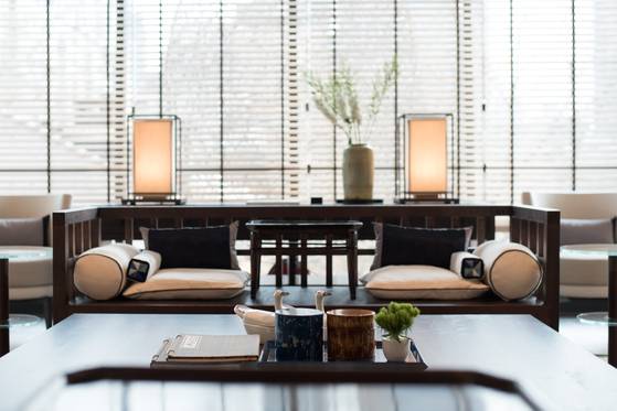 베이징 한국문화원 VIP 접견실. [사진 한국공예디자인문화진흥원]