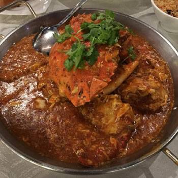 메인요리인 칠리크랩. 맛난 만큼 참으로 비싸다.