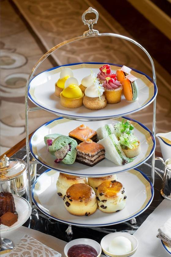홍콩 페닌슐라 호텔 애프터눈 티. [사진 페닌슐라 호텔]