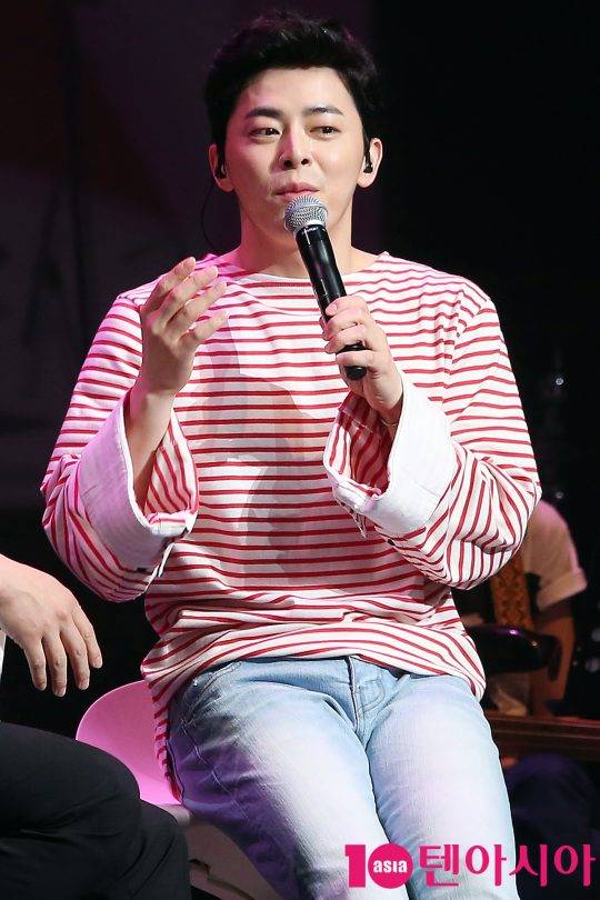 배우 조정석이 7일 오후 서울 용산구 한남동 블루스퀘어 삼성카드홀에서 열린 첫 아시아투어 팬미팅 ‘더 룸(The Room)’에 참석했다.