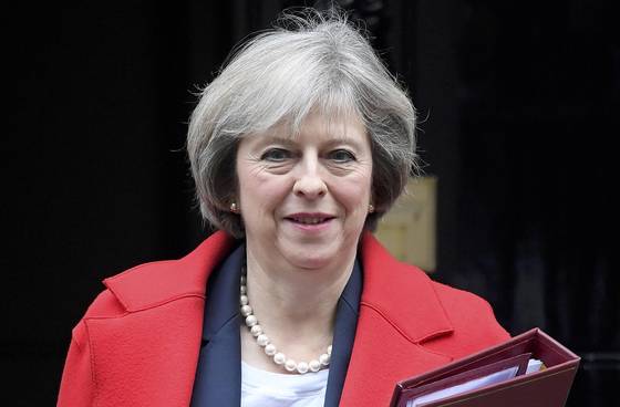 테리사 메이 영국 총리. [로이터P=뉴스1]