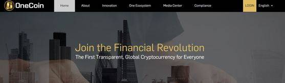 자료: 원코인 홈페이지(www.onecoin.eu/en)