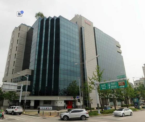 JYP엔터테인먼트가 매입한 건물 [사진 다음 지도 캡처]