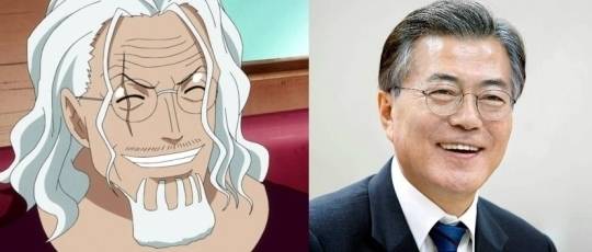 문재인 대통령과 실버즈 레일리.