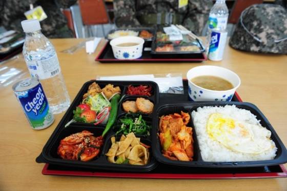 예비군에게 제공되는 점심 도시락 /사진=국방부