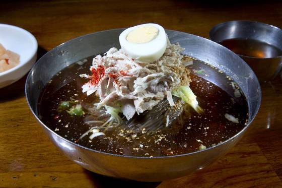 뽀빠이냉면 물냉면.