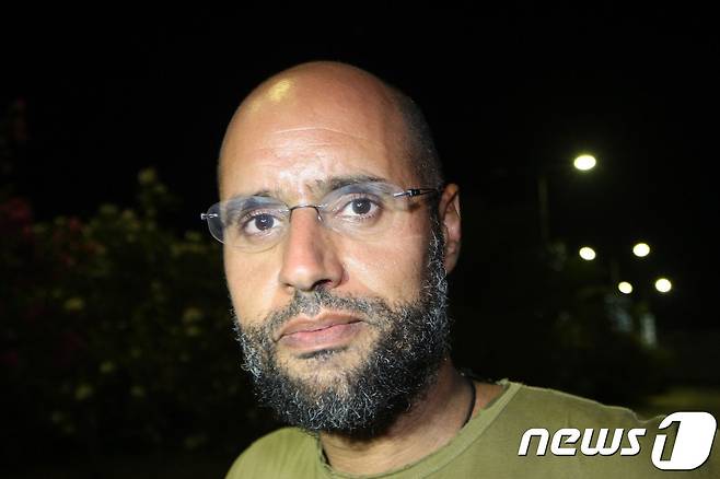 리비아 독재자 무아마르 카다피의 차남 사이프 알이슬람(자료사진) © AFP=뉴스1