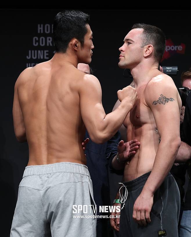 ▲ 서로를 뜨거운 눈빛으로 쳐다보다가 ⓒ싱가포르, 곽혜미 기자