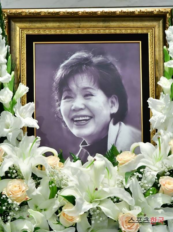 윤소정 빈소. 사진=사진공동취재단