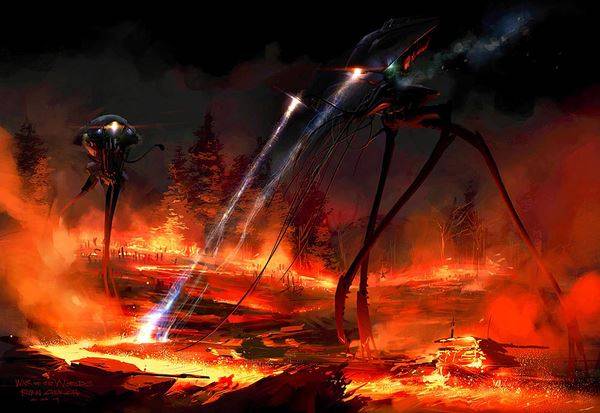 H.G. 웰스 소설을 원작으로 한 영화 ‘우주전쟁’(2005).   UIP 제공