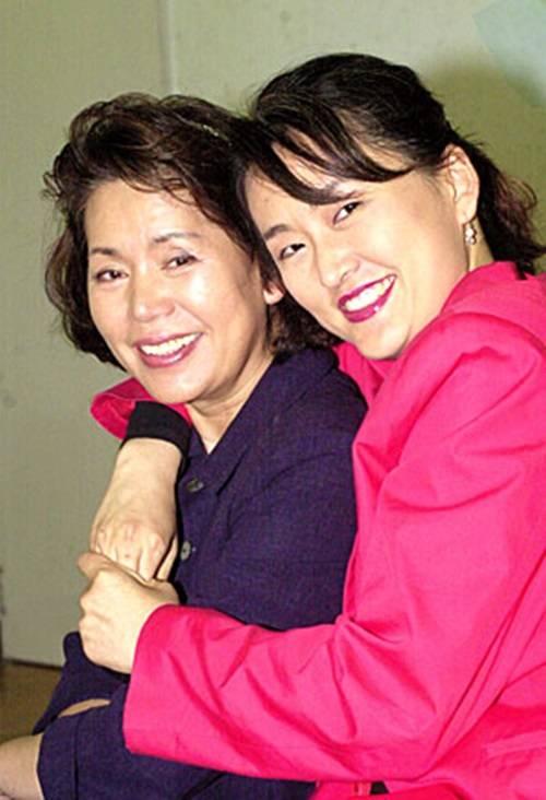 고(故) 윤소정-오지혜 모녀. 제공l동숭아트센터
