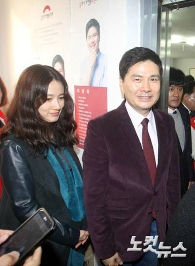 심은하-지상욱 부부 (사진=노컷뉴스 자료사진)