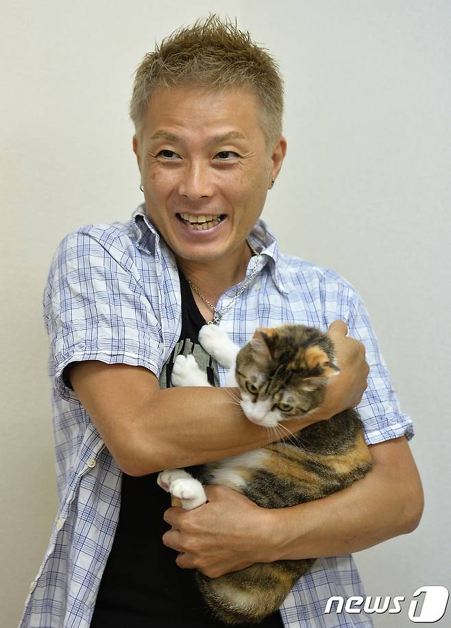 후쿠다 히데노부(Hidenobu Fukuda) 대표가 23일 오후(현지시각) 일본 도쿄 신주쿠 페레이 코퍼레이션(Ferray Corporation)에서 뉴스1과 인터뷰를 하고 있다. 2017.6.23/뉴스1 © News1 이재명 기자