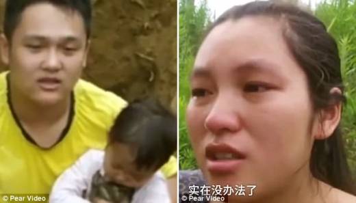 엄마 아빠는 무일푼인 자신들에게 별 다른 방도가 없다며 딸이 죽음을 앞두고 두려워하지 않길 바랐다. (사진=피어비디오)