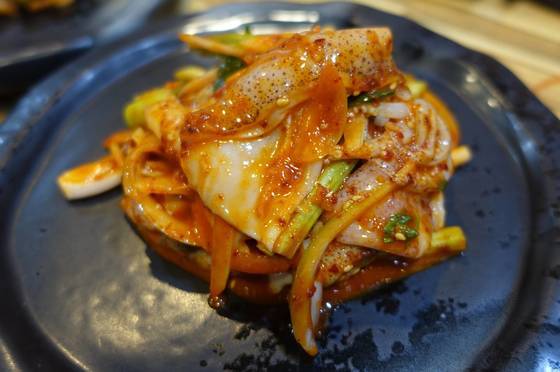 ⑨한치 초고추장무침