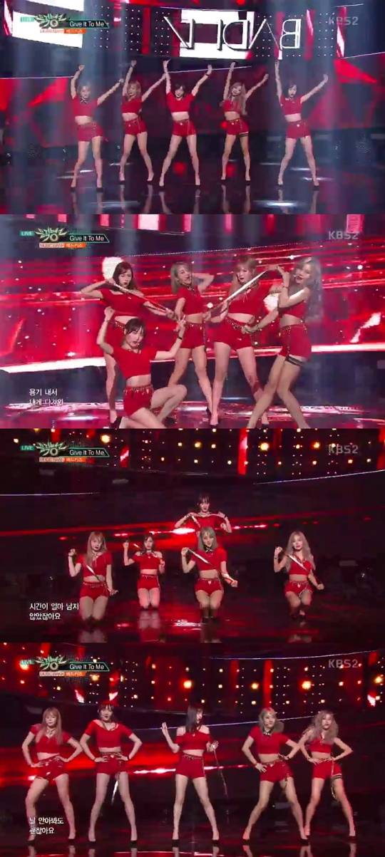 뮤직뱅크 배드키즈 이미지 변신 (사진=방송캡처)