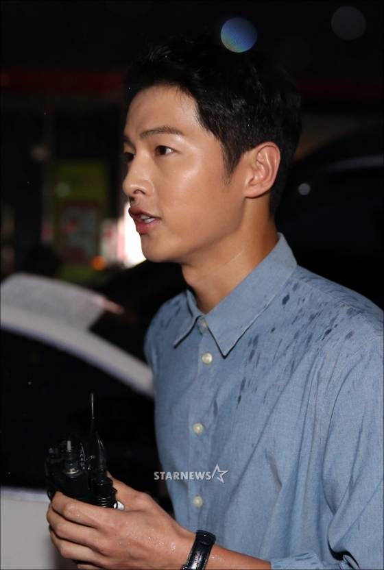 [★포토]송중기 '화보같은 옆모습'