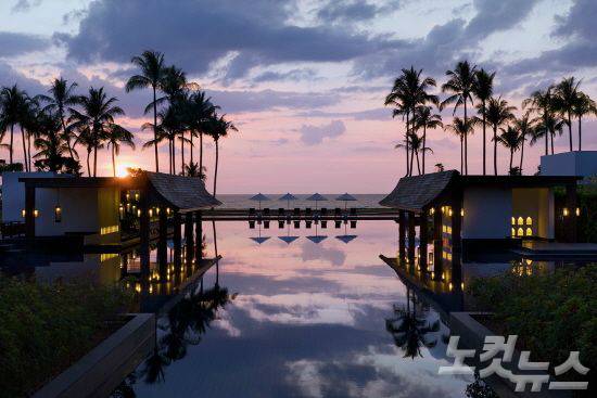 왕복 길이가 3.5㎞로 동양 최대 규모를 자랑하는 수영장. (사진=스테이앤모어 제공)