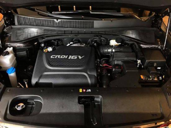 더 뉴 쏘렌토 2.2 디젤 엔진룸 (사진=지디넷코리아)