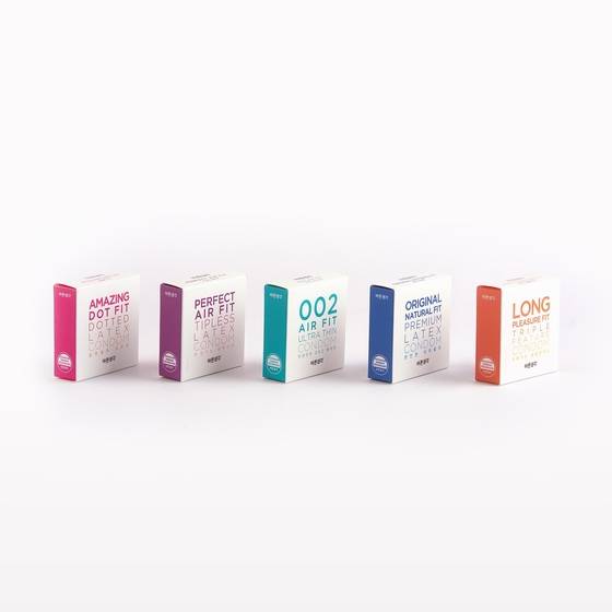 국산 콘돔 브랜드 '바른생각'의 제품 모습.                                                   [사진 컨비니언스]