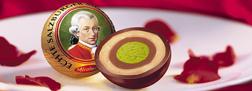 오스트리아 여행에서 가장 많이 사오는 모차르트 초콜릿. [중앙포토]