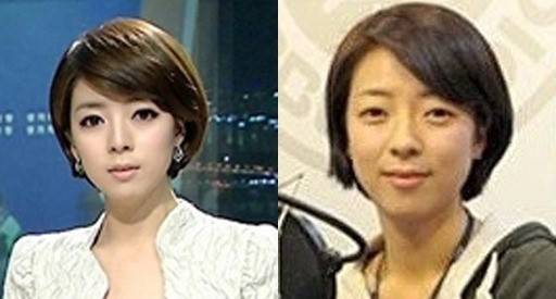 배현진 아나운서 화장전후