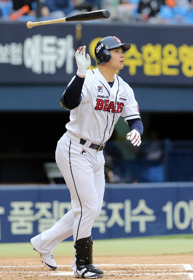 두산 베어스 김재환. (사진=두산 제공)