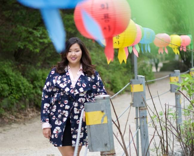 Alina Shamsutdinova, a 22-year-old Kazakhstani student in Seoul, says she doesn’t want others to pity her because of the body shaming she went through during her years in South Korea. “I want to show people ‘I am who I am, and I think I’m beautiful,’” she says.&nbsp;(Photo credit:&nbsp;Alina Shamsutdinova)