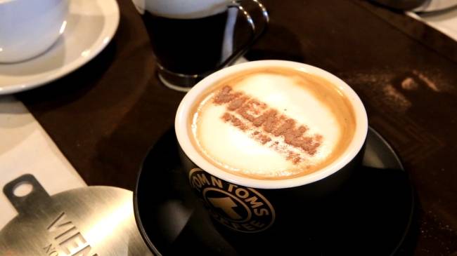 Vienna coffee at Tom N Toms Coffee. (Tom N Toms Coffee)