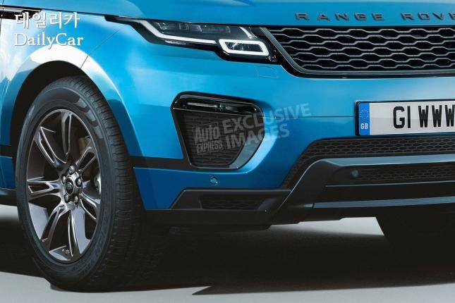 랜드로버, 신형 레인지로버 이보크 예상 렌더링 (출처 오토익스프레스)