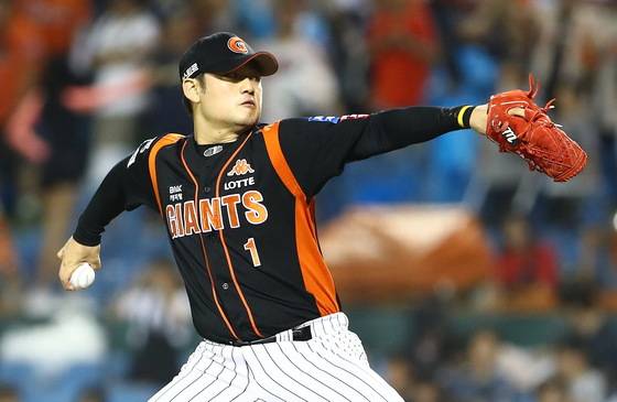 20일 대전 한화전에서 시즌 28세이브째를 올린 손승락. [롯데 자이언츠]